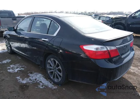 2013 Honda Accord Sport from USA, damaged, VIN 1HGCR2F53DA231252